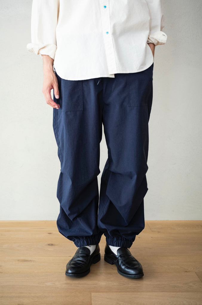 Shrunken Nylon Baker Pants