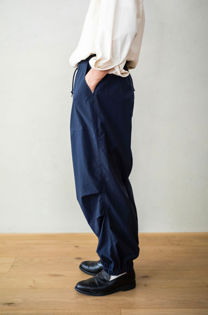 Shrunken Nylon Baker Pants