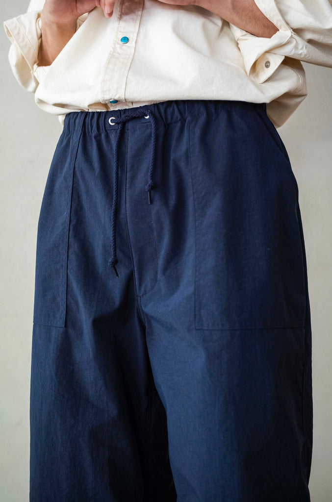 Shrunken Nylon Baker Pants