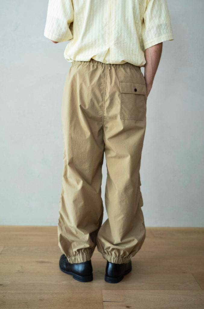 Shrunken Nylon Baker Pants