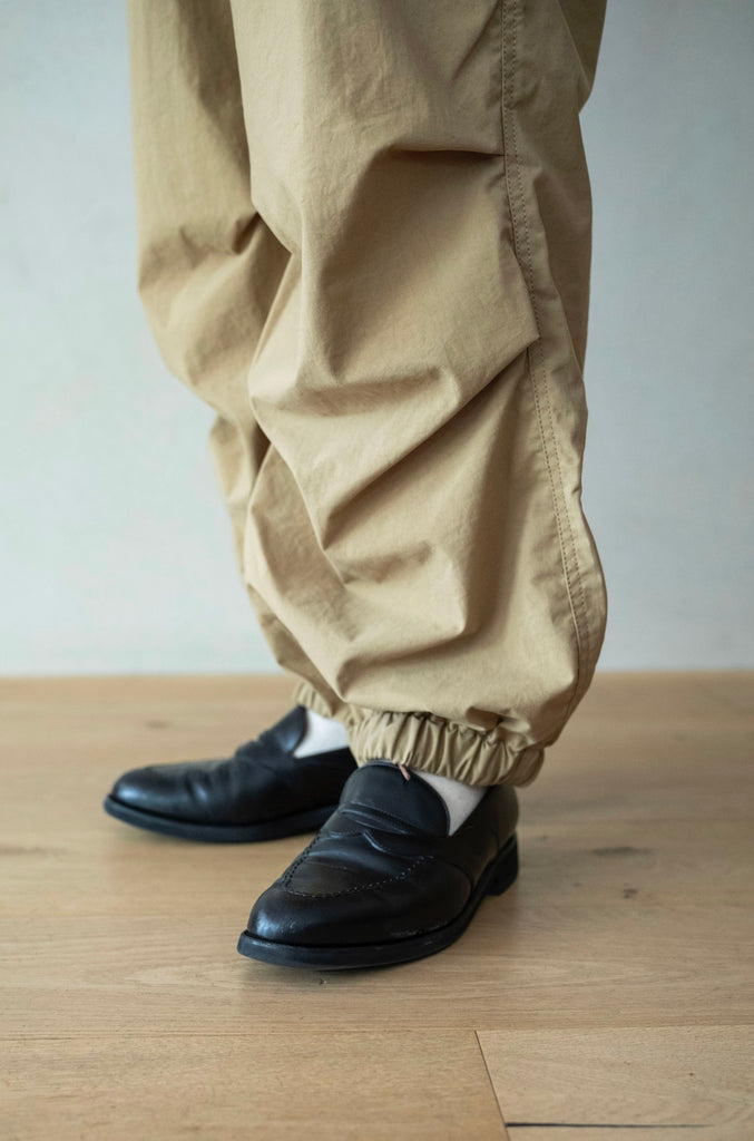 Shrunken Nylon Baker Pants