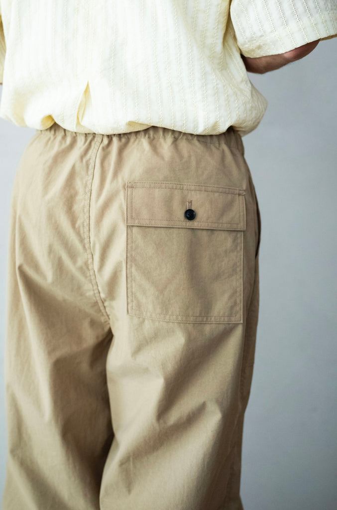 Shrunken Nylon Baker Pants