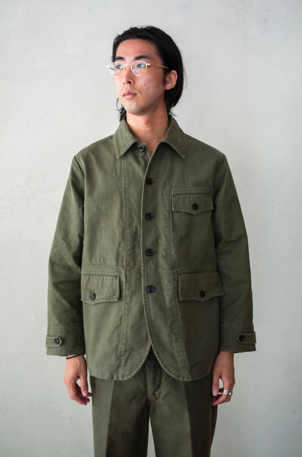ハンティングジャケット ネップウィップコード Whipcord Hunting Jacket | cliché