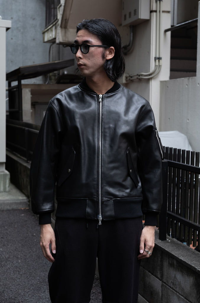 Leather Flight Jacket