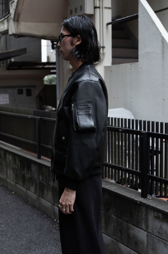 Leather Flight Jacket