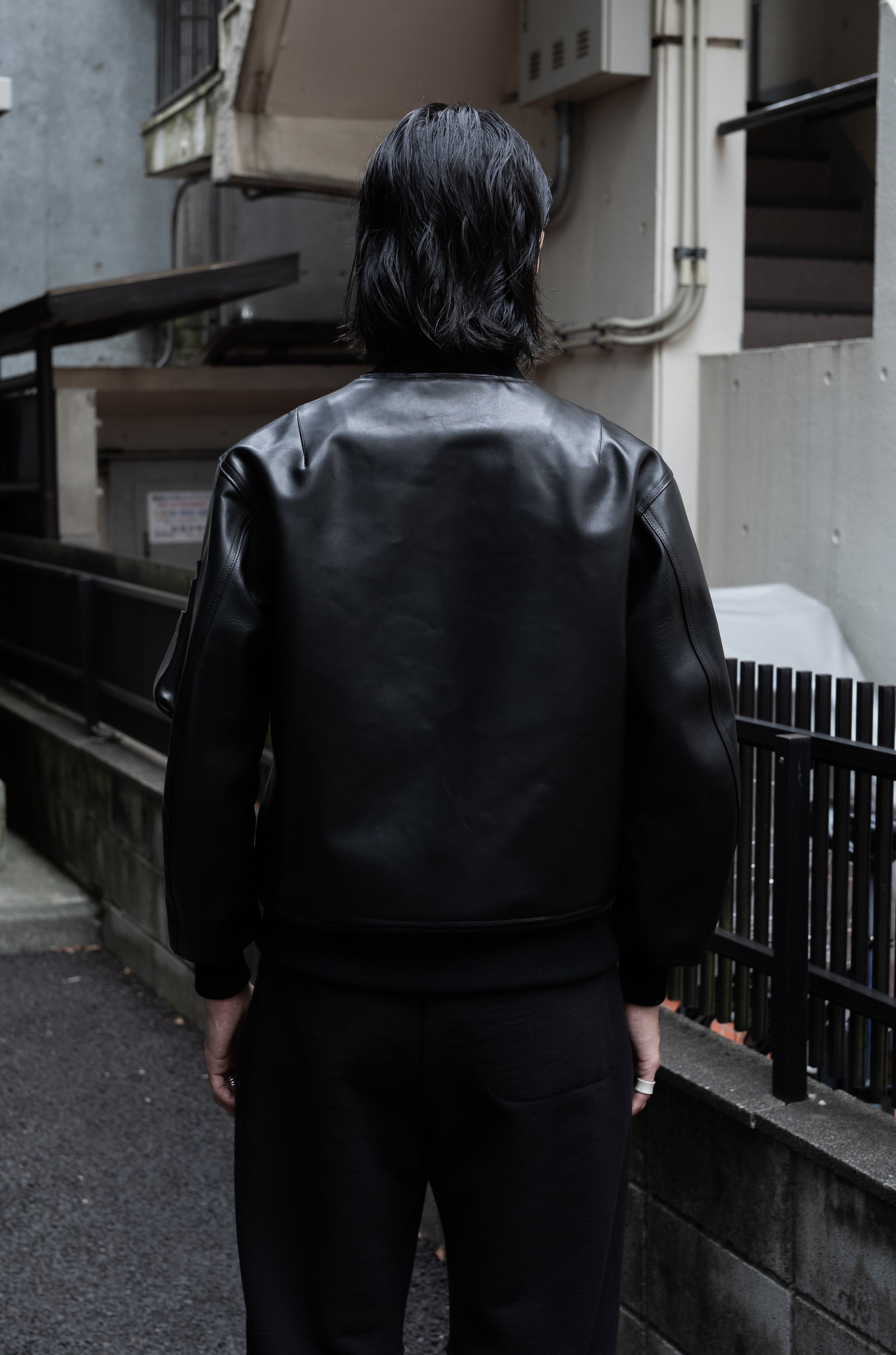 Leather Flight Jacket | cliché