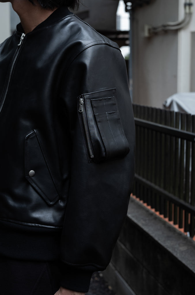 Leather Flight Jacket