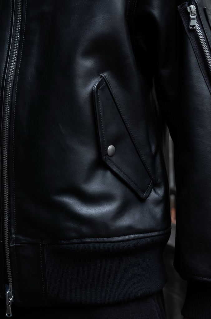 Leather Flight Jacket