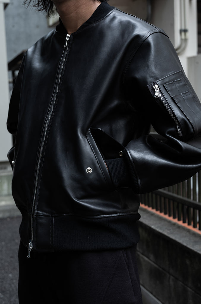 Leather Flight Jacket