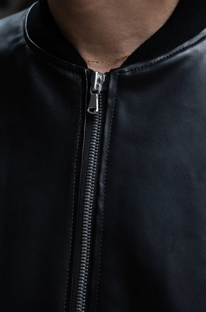 Leather Flight Jacket
