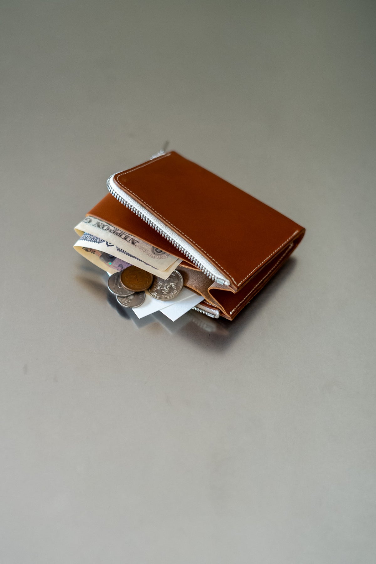 L-Shaped Wallet 〈FAUVE〉