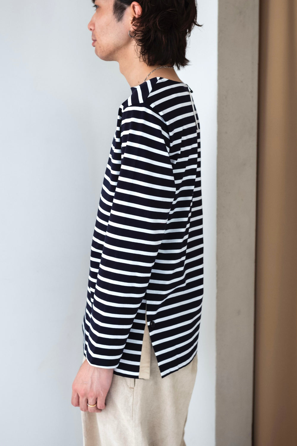 cantate カンターテ The Shirt ストライプシャツ The Shirt