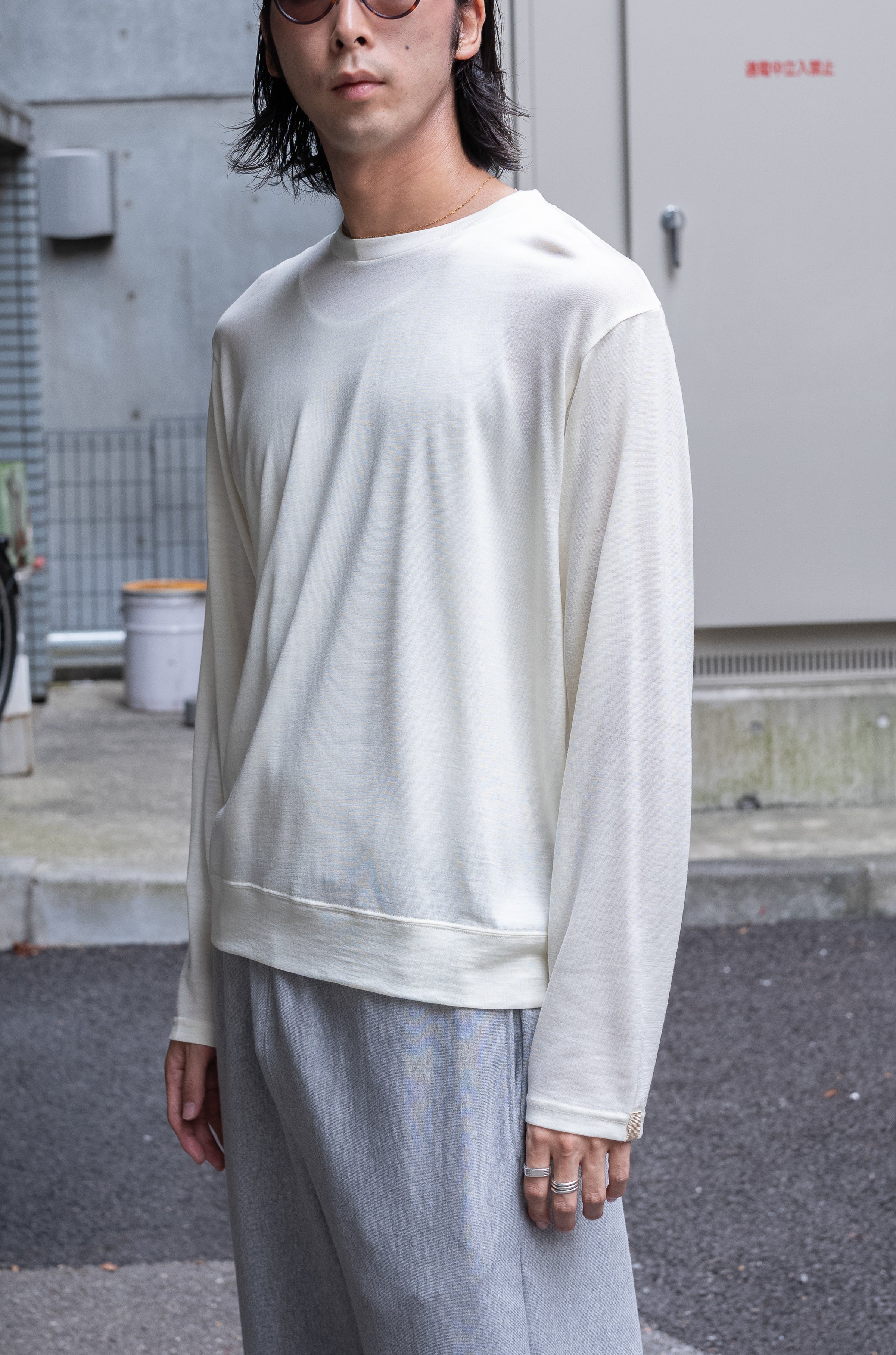 Washable Wool L/S Shirt | cliché