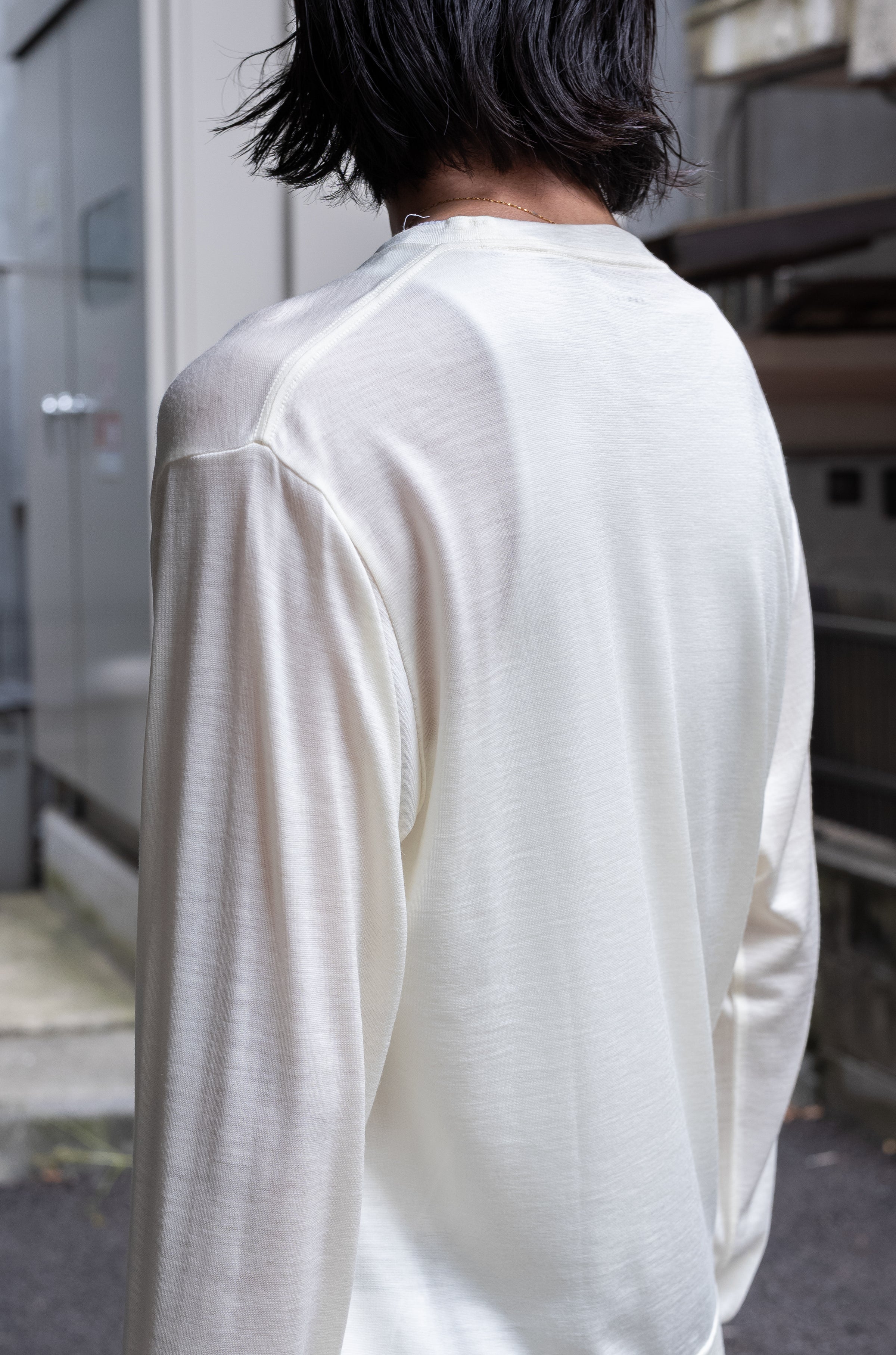 Washable Wool L/S Shirt | cliché