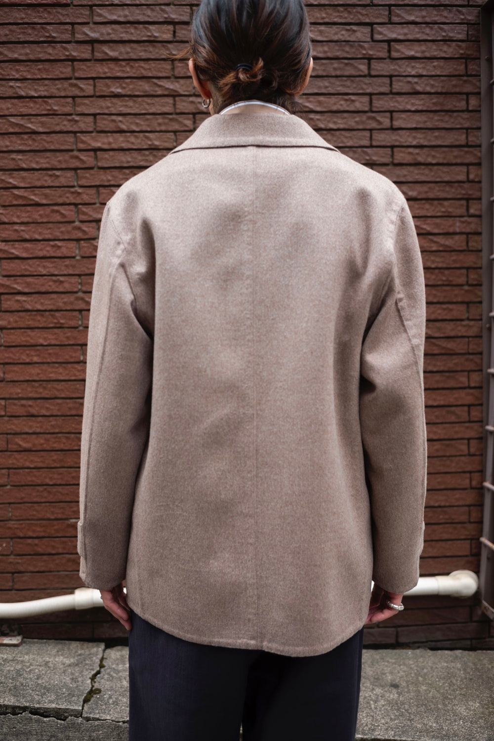 Hand Rever French Blouson〔ECRU〕