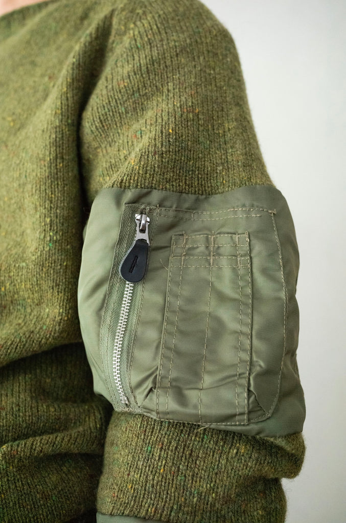 BOMBERSLEEVESWEATER