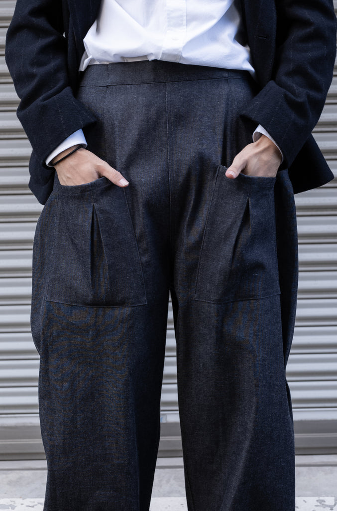 CCFA01UNI A 〈LIGHT OZ RIGID DENIM PANTS〉