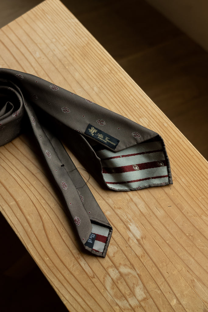 MOD 7 / SILK SETTE PIEGHE SMALL PATTERN TIE
