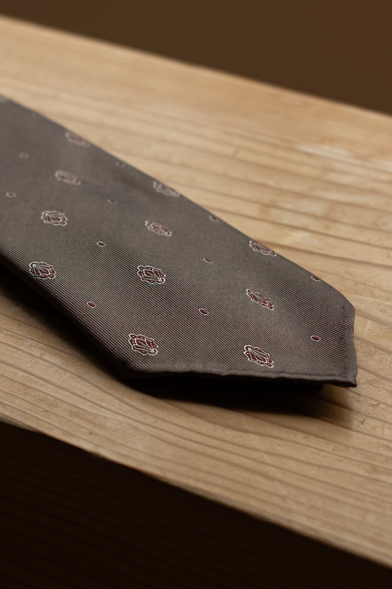 MOD 7 / SILK SETTE PIEGHE SMALL PATTERN TIE | cliché