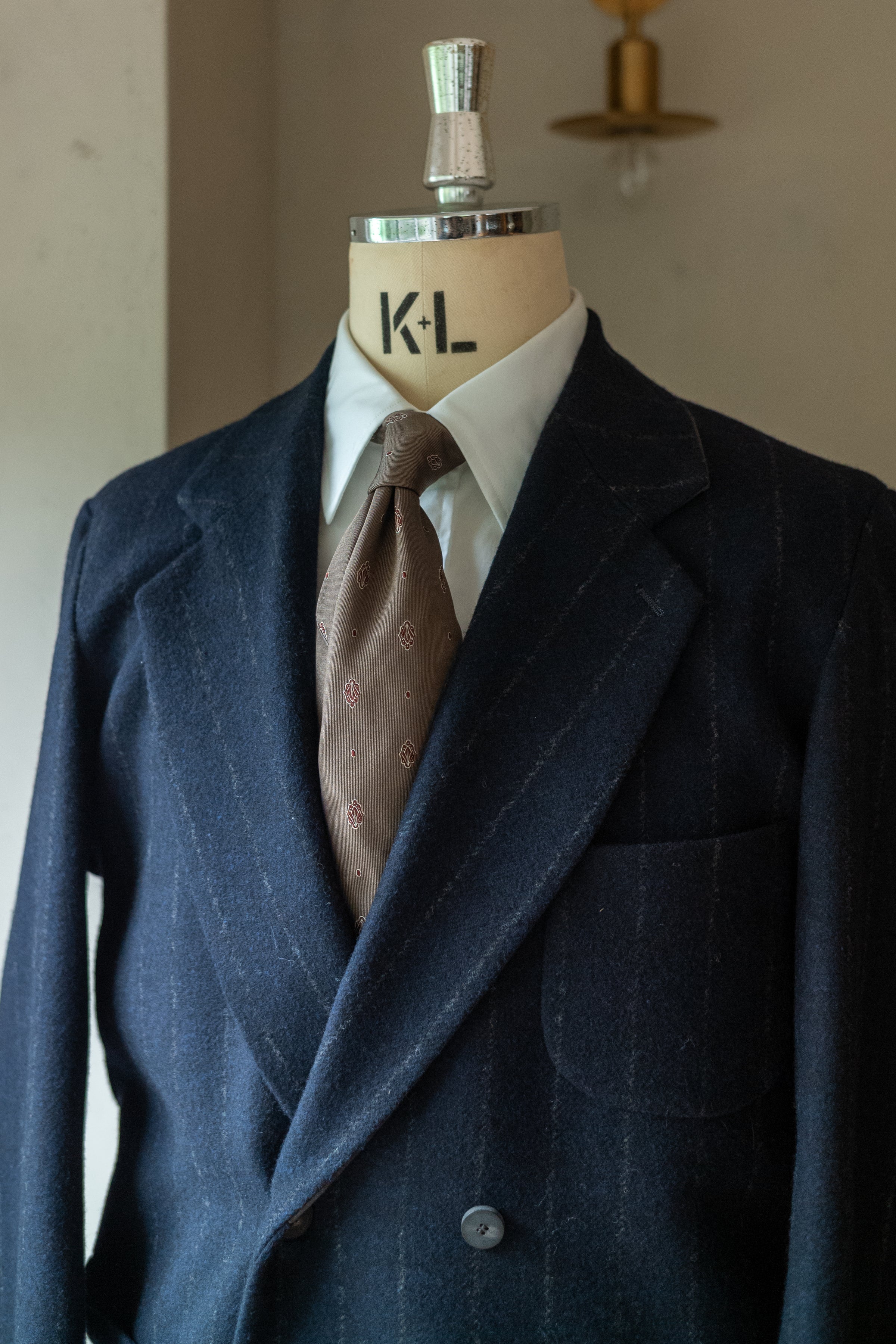 小物 Atto Vannucci (sette pieghe) MOD 7 / SILK SETTE PIEGHE SMALL PATTERN TIE | cliché