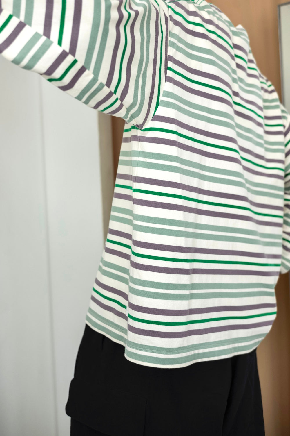 WIDE TWIST LS BORDER | cliché