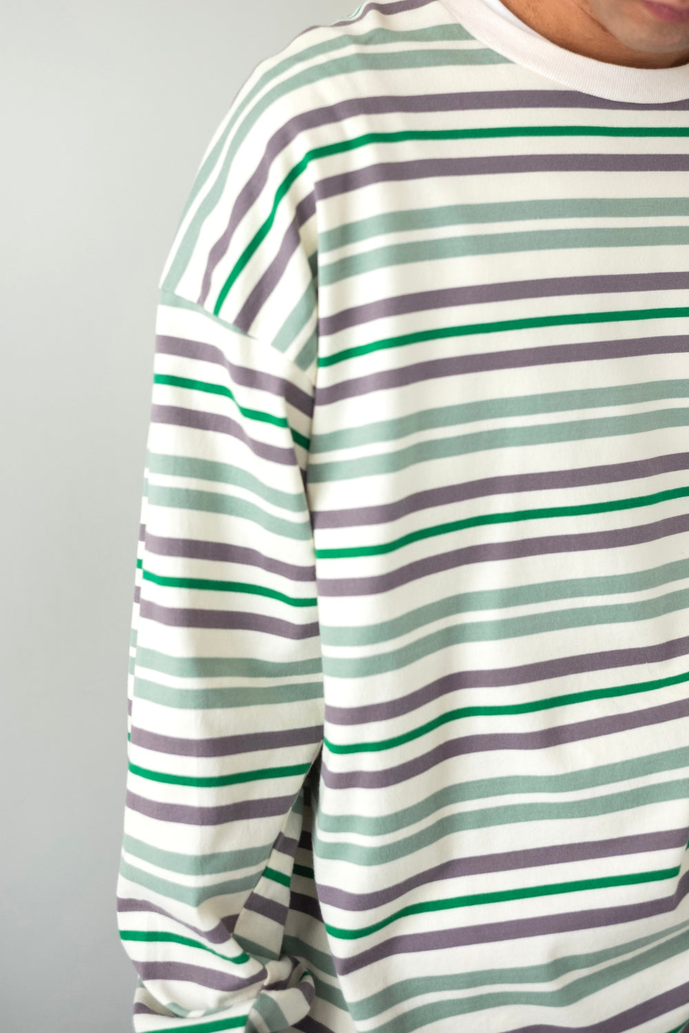 WIDE TWIST LS BORDER | cliché