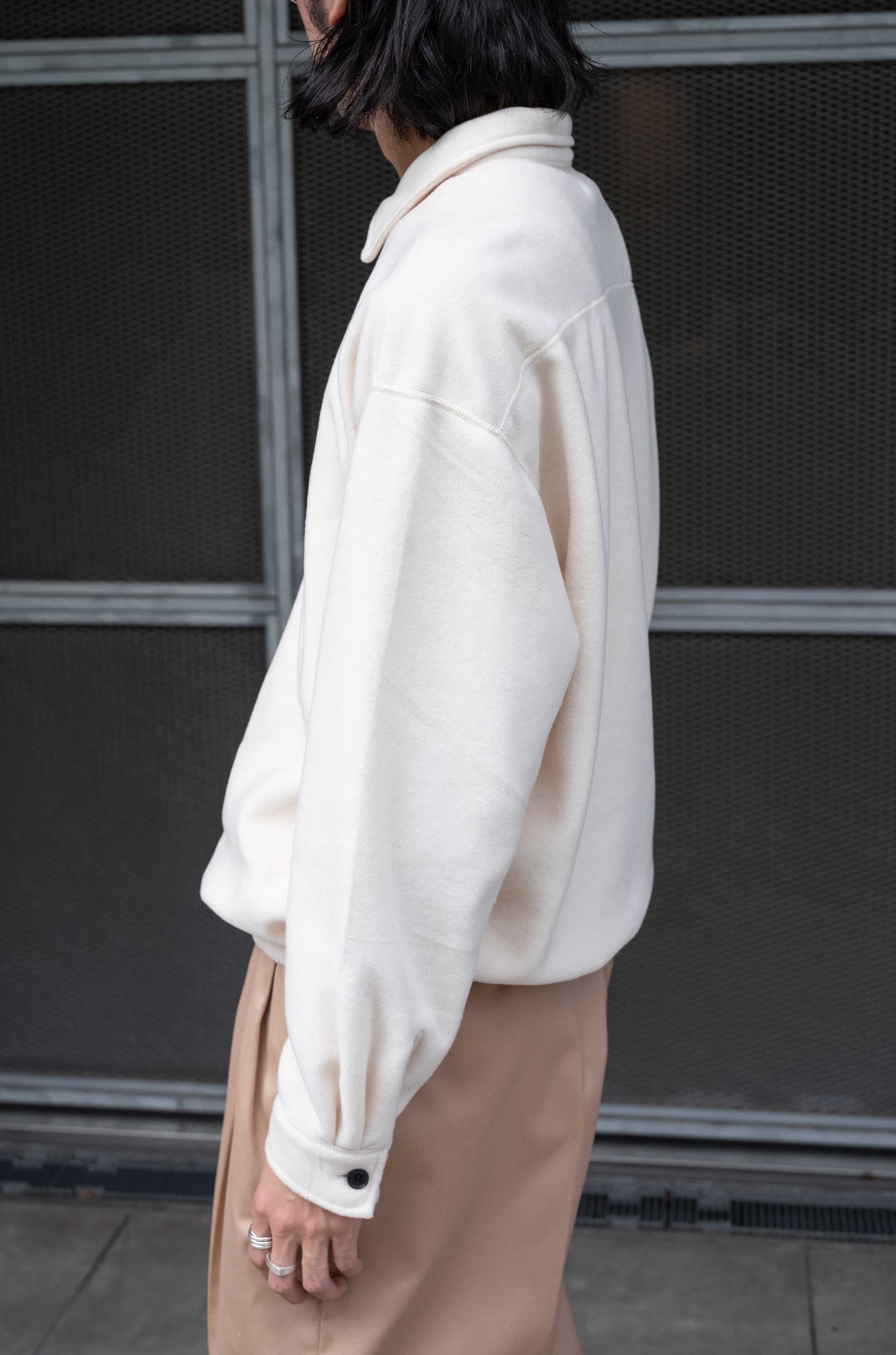 【トオル】cantate ディープスキッパーポロ　サイズ44 cantate ディープスキッパーポロ サイズ44 cantate ディープスキッパー