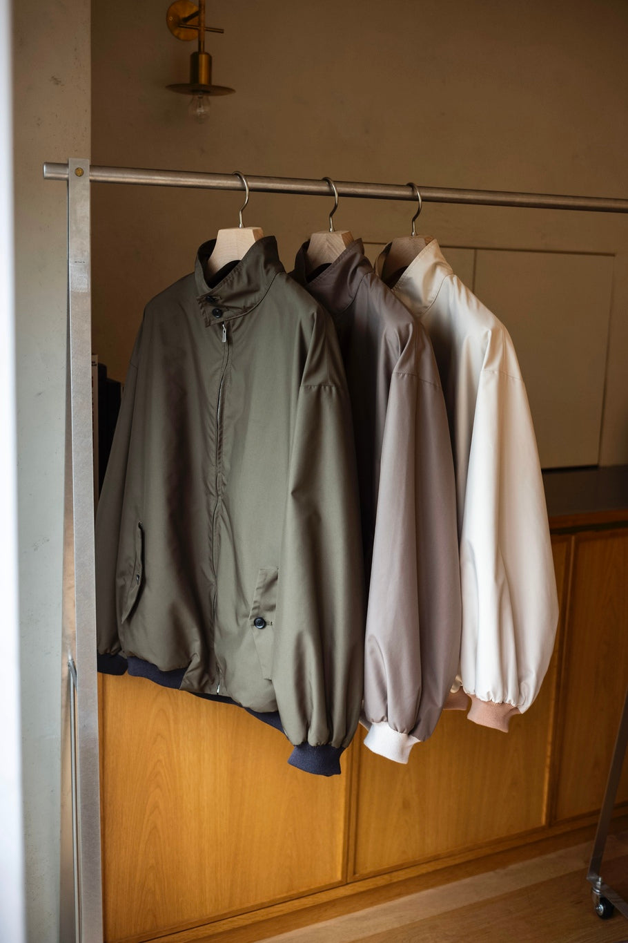 Harrington Jacket 〔MILK〕