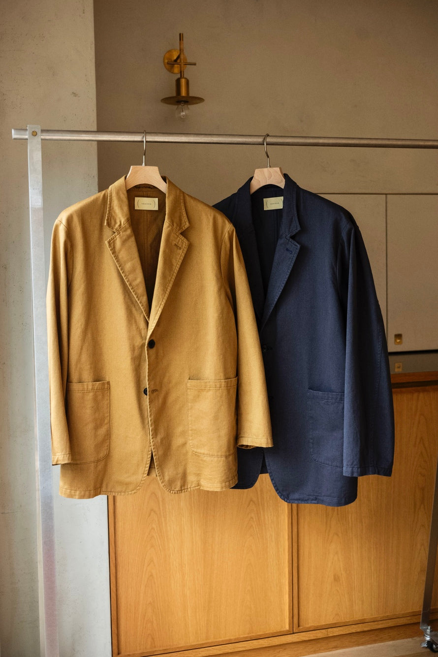 cantate / 24SS/Theren Dye Jacket/スレン染め/テーラードジャケット/48/24SSCA0441// Theren Dye Jacket | cliché