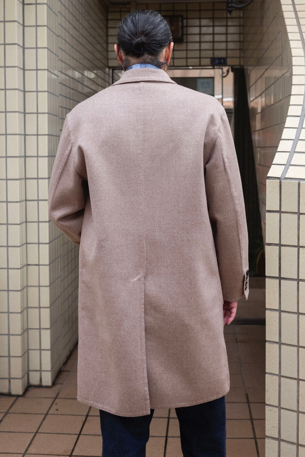 Hand Rever Chesterfield Coat | cliché