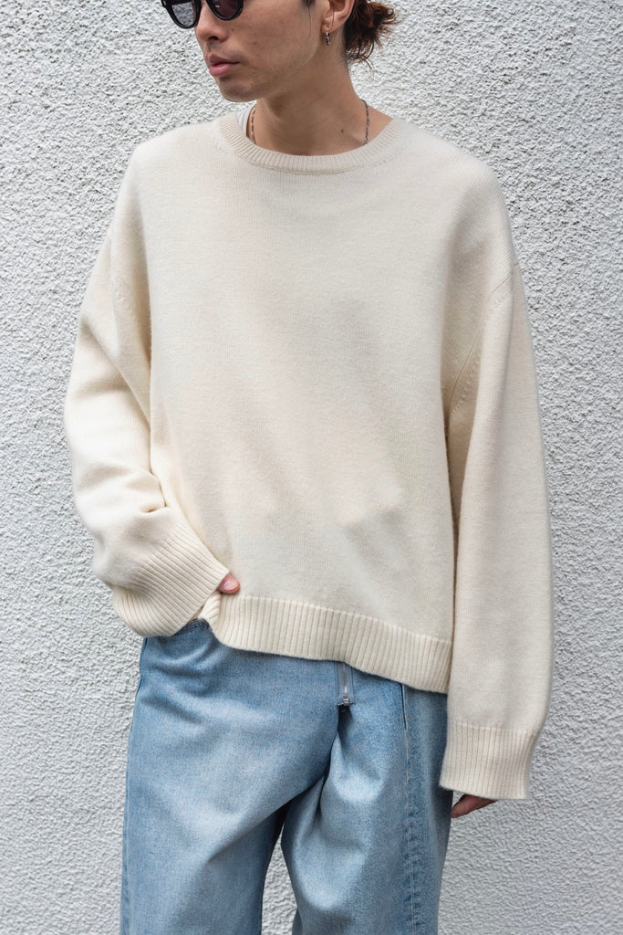 Fine Wool Cashmere Sweater