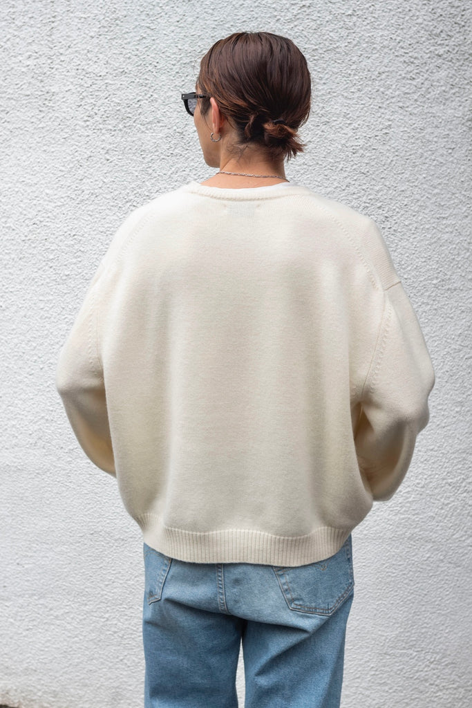 Fine Wool Cashmere Sweater