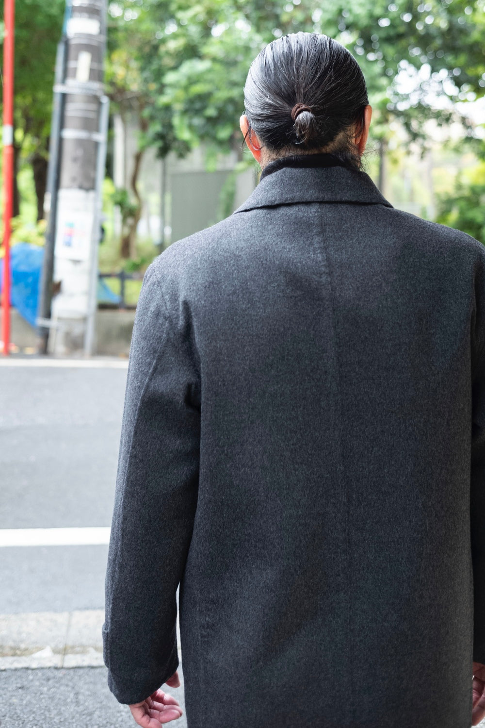 Hand Rever French Blouson 〔C/GRAY〕