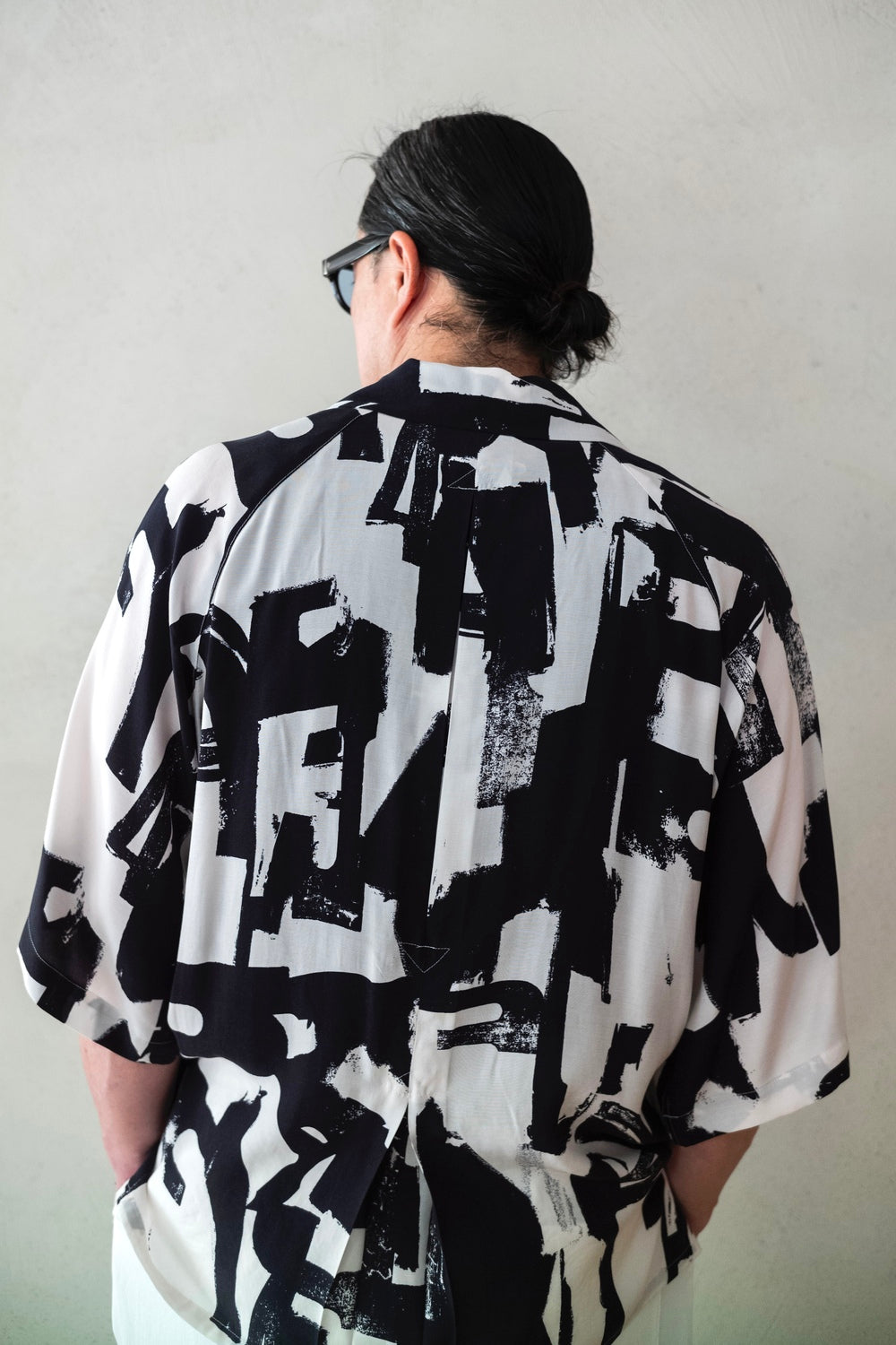 再値下げ！m's braque エムズブラック トレンチコート S 36 ブルー 中古・古着通販】M'S BRAQUE (エムズブラック) ノーカラーモッズ