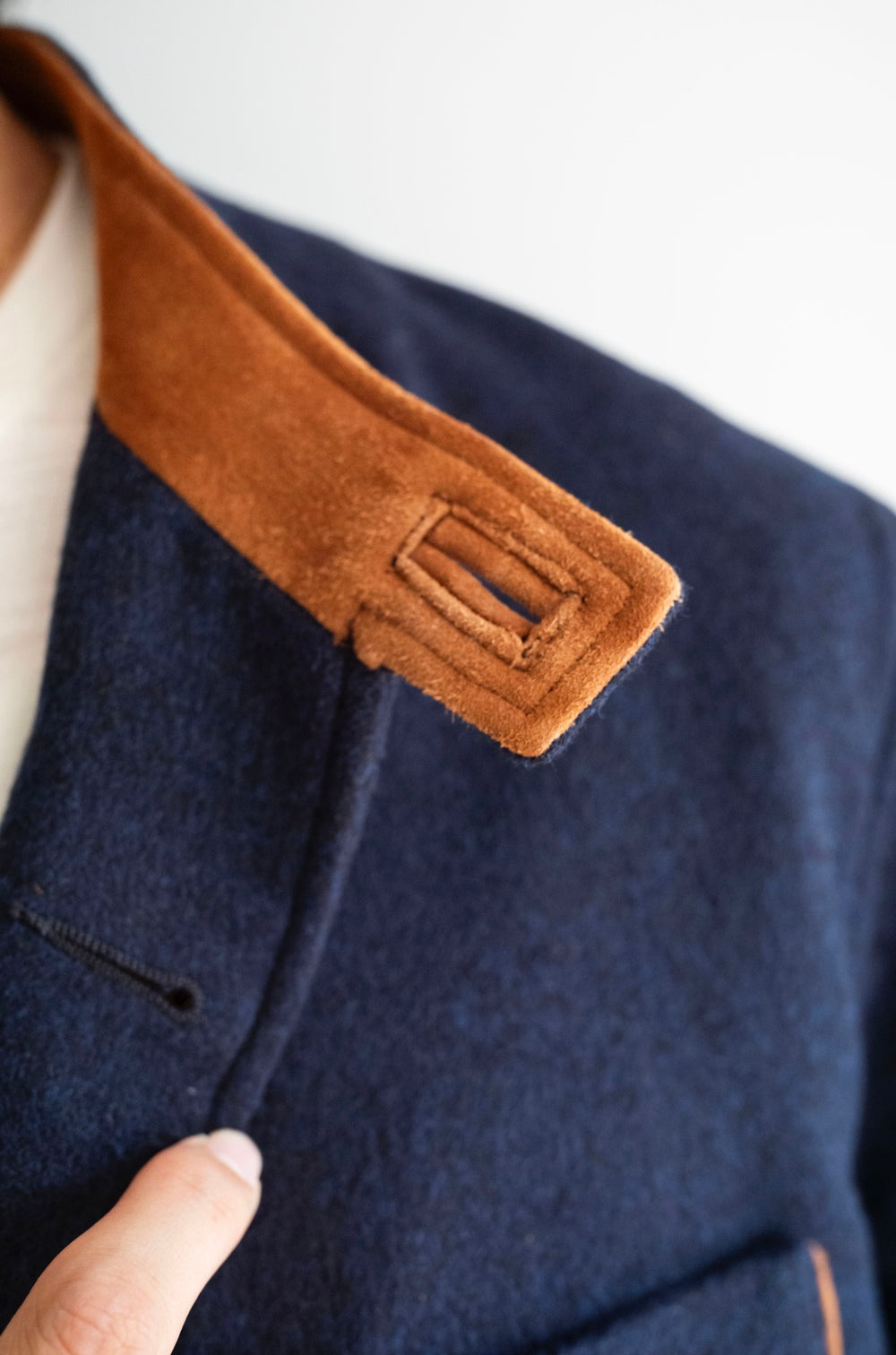 Arnysマントフランス語dans Wool Flannel Forestiere Jacket | cliché