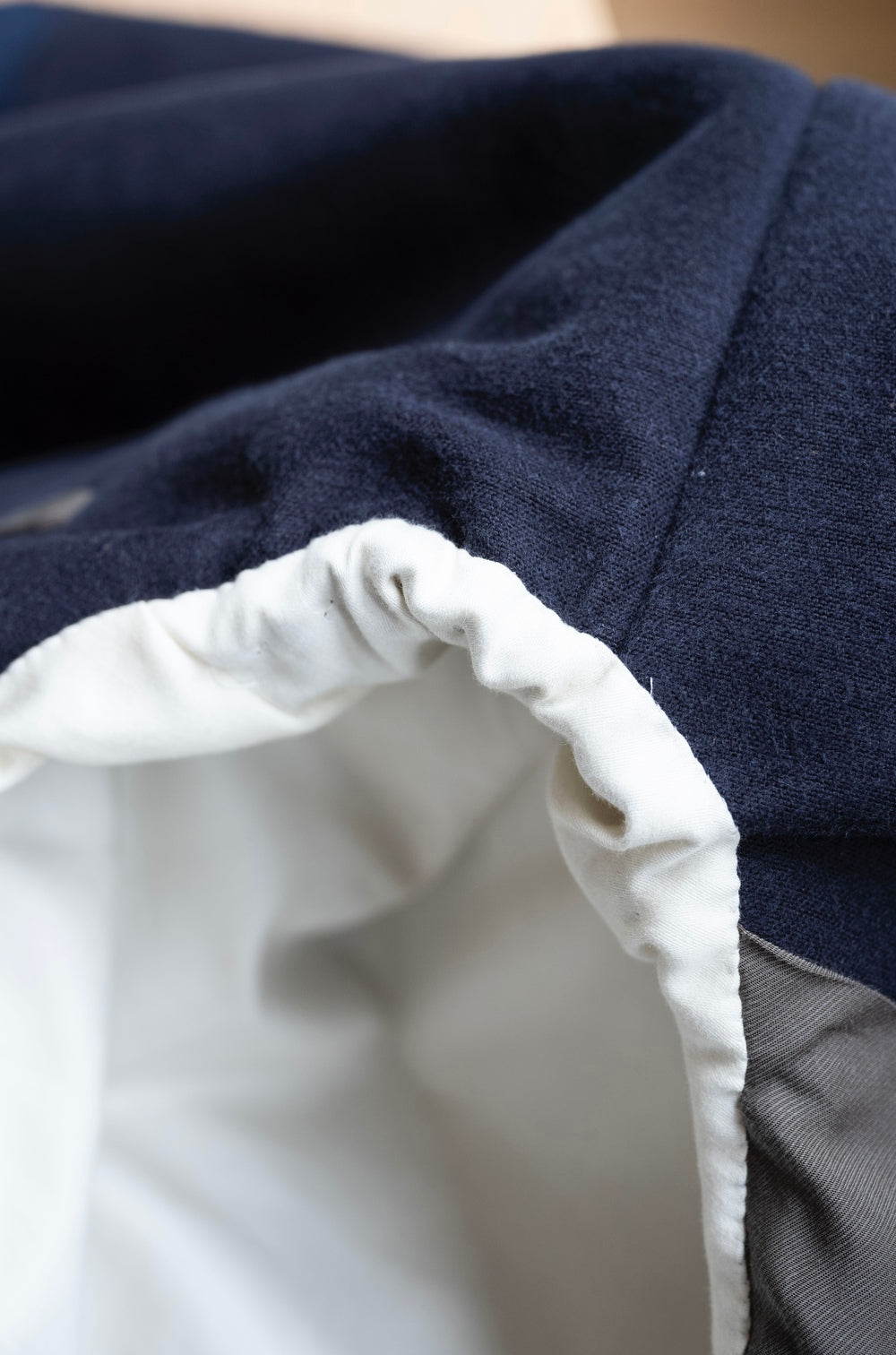 Wool Flannel Forestiere Jacket 〔NAVY〕