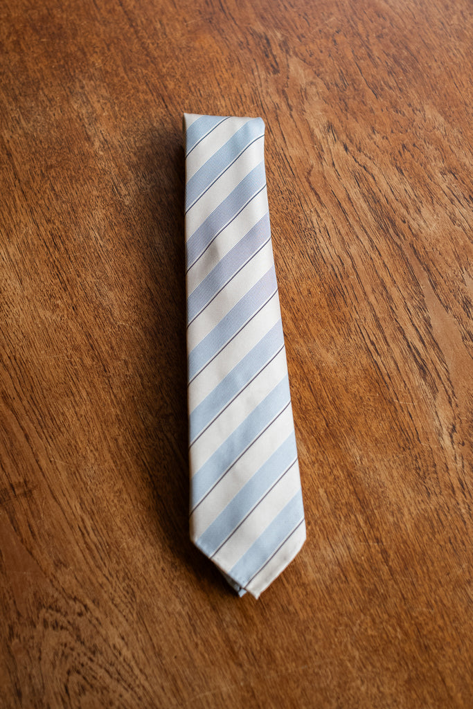 MOD 7 / SILK SETTE PIEGHE BORDER TIE | cliché