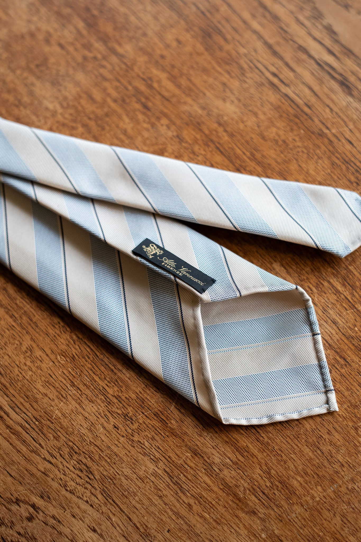 MOD 7 / SILK SETTE PIEGHE BORDER TIE
