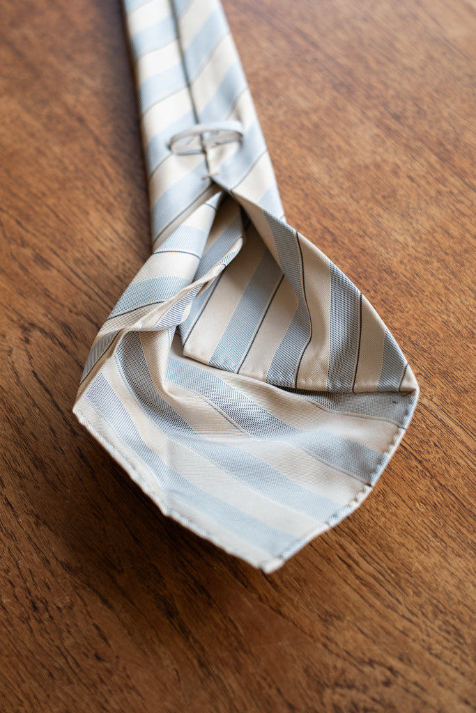 小物 Atto Vannucci (sette pieghe) スクエア小紋タイ【Settepieghe/セッテピエゲ】｜atto vannucci