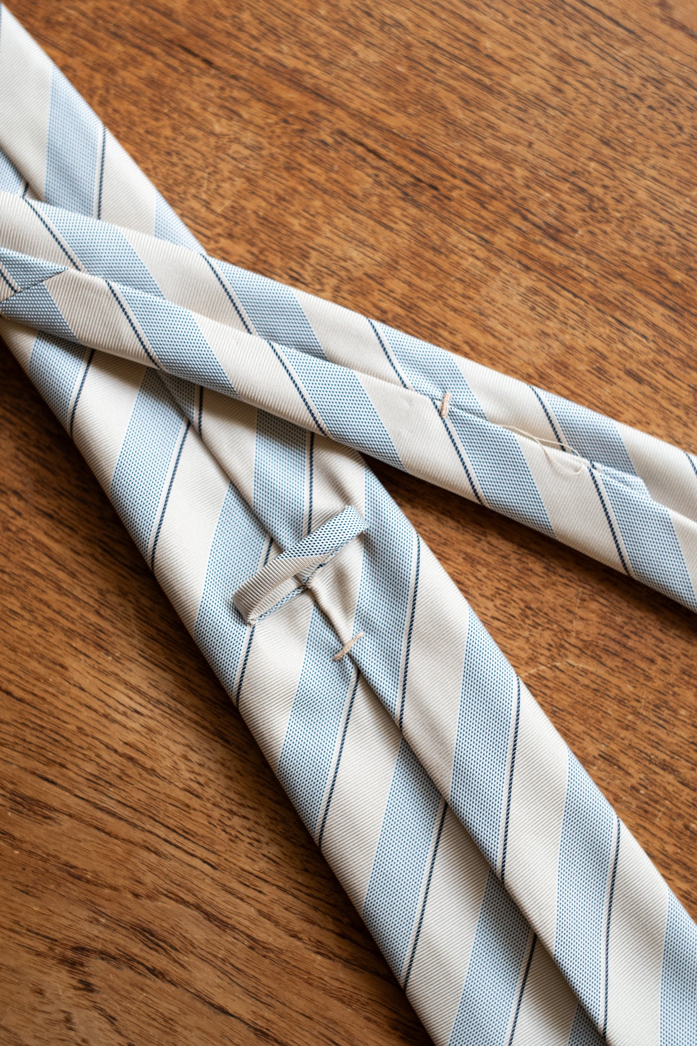 MOD 7 / SILK SETTE PIEGHE BORDER TIE