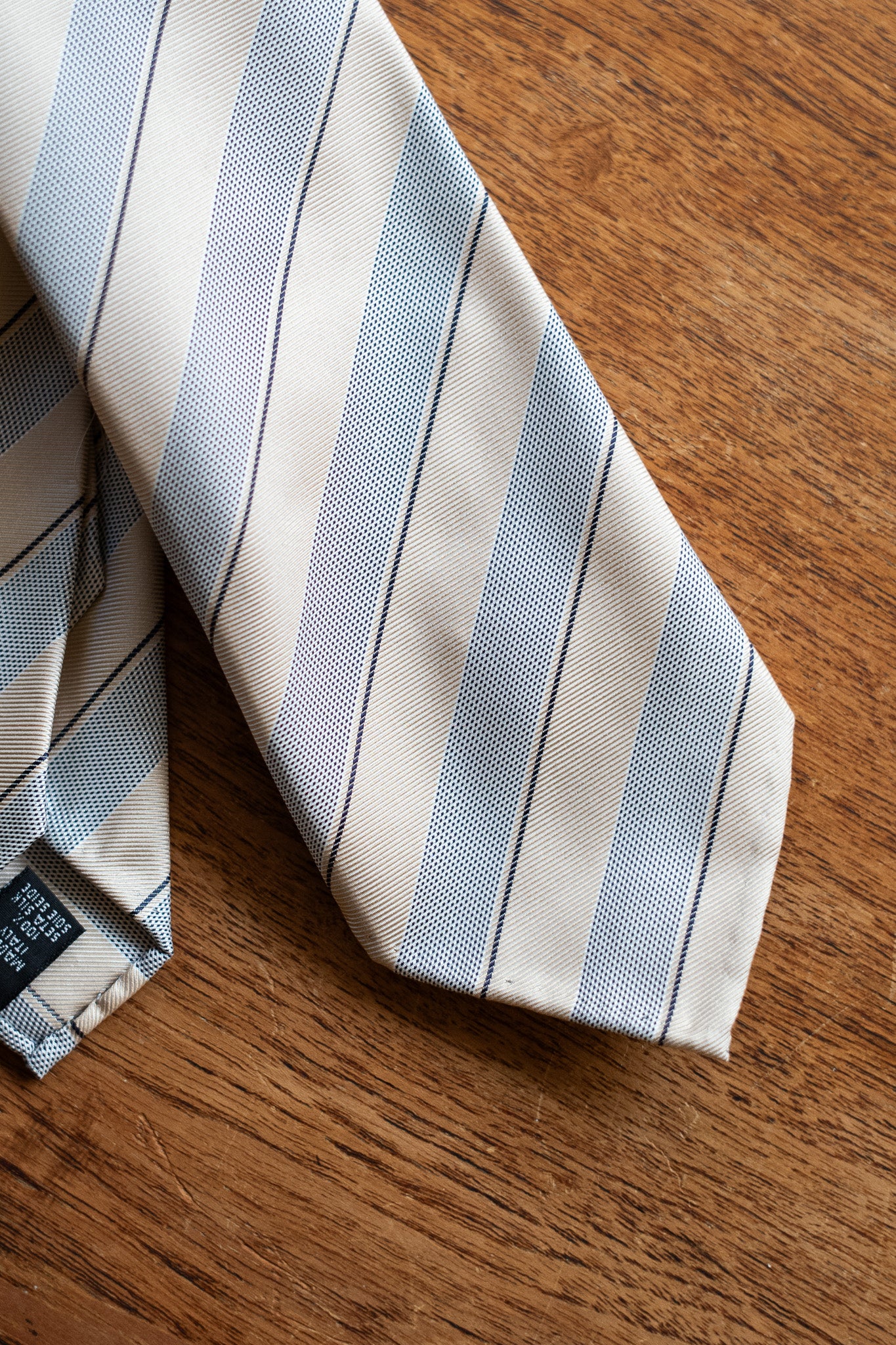 MOD 7 / SILK SETTE PIEGHE BORDER TIE