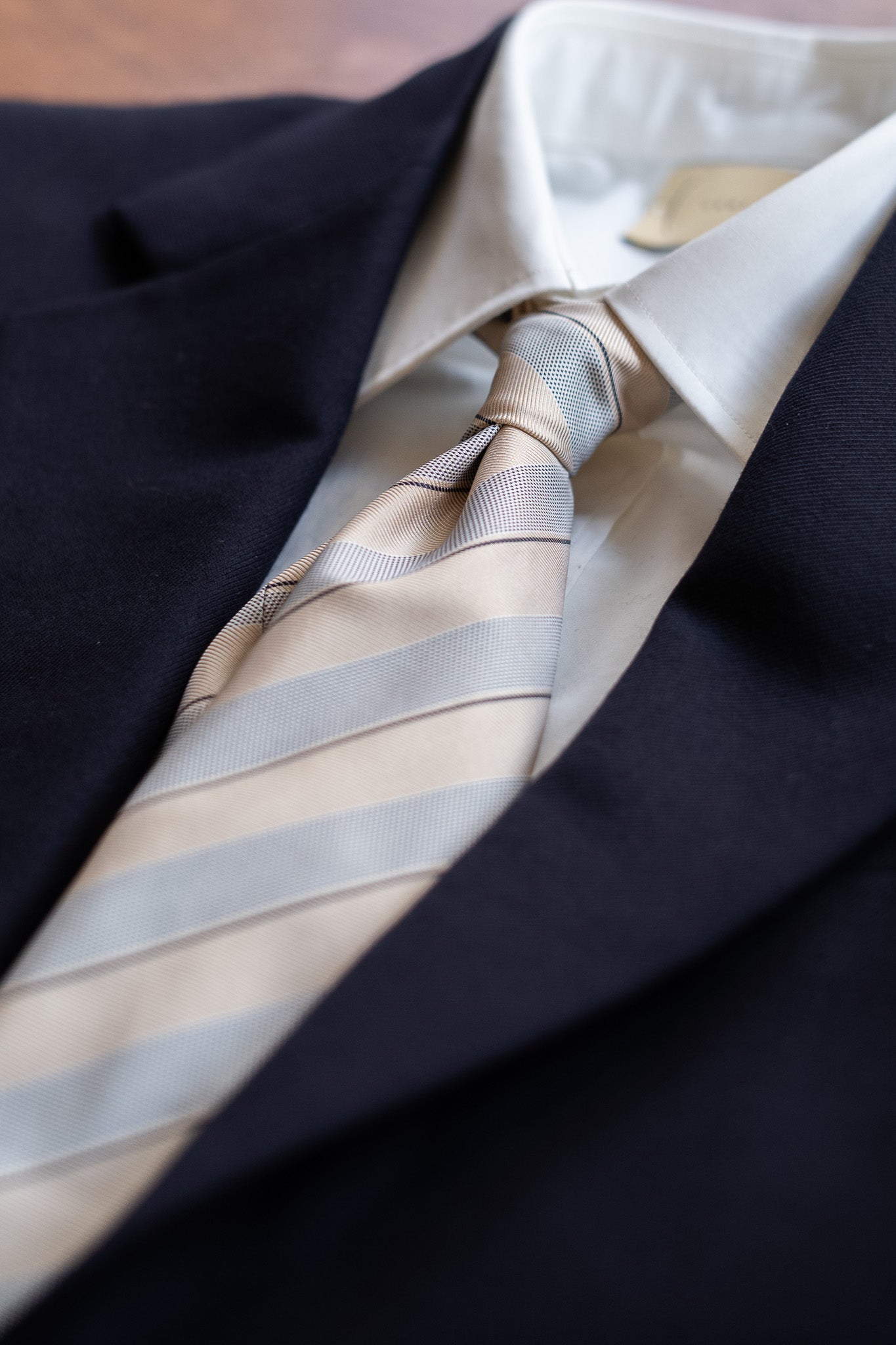 MOD 7 / SILK SETTE PIEGHE BORDER TIE