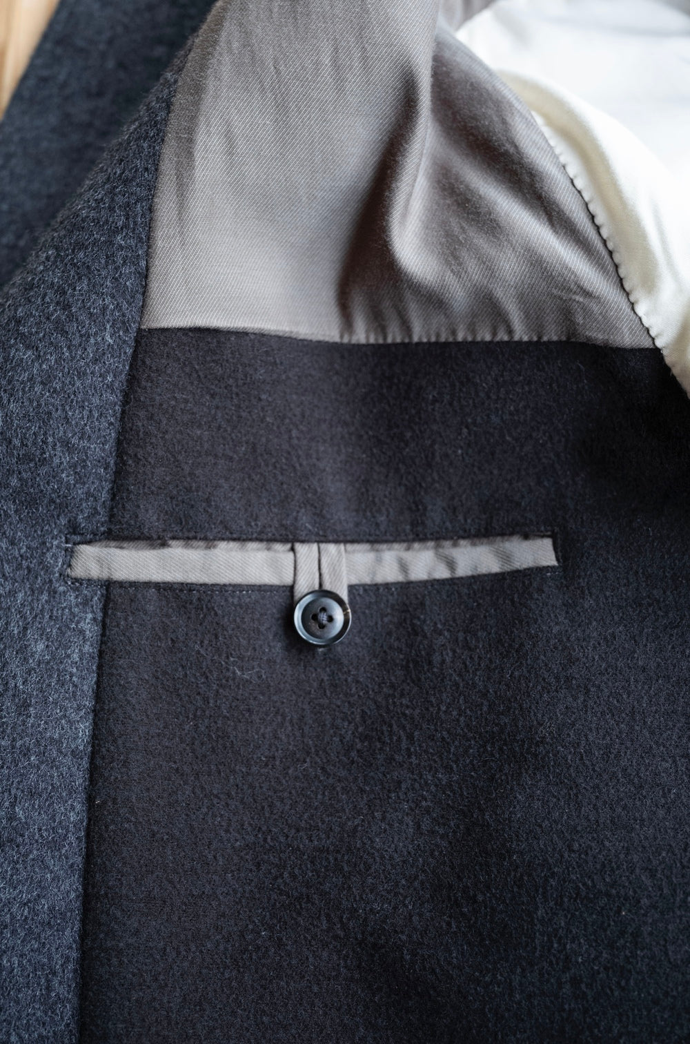 Wool Flannel Forestiere Jacket〔GRAY〕