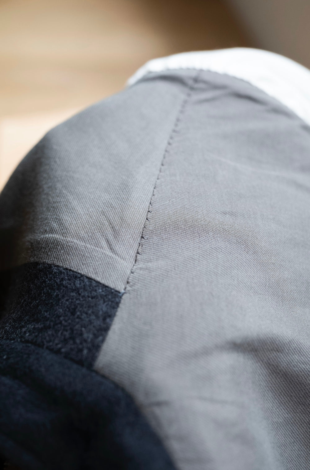 Wool Flannel Forestiere Jacket〔GRAY〕