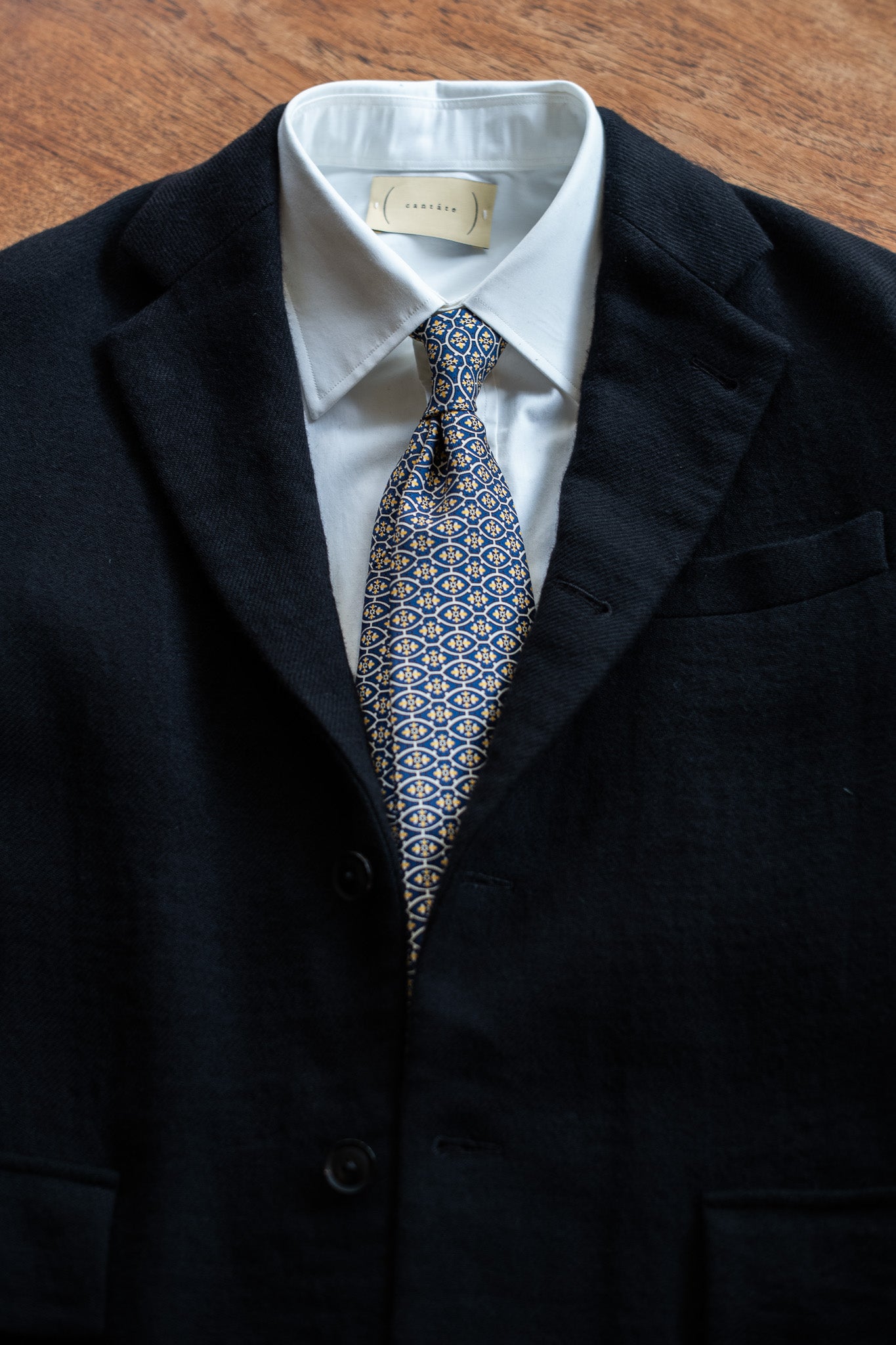 MOD 7 / SILK SETTE PIEGHE FLOWER PATTERN TIE | cliché