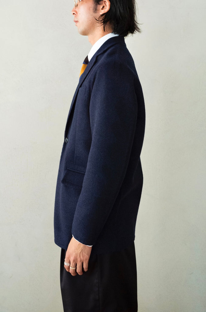 Hand Rever Wool Flannel Jacket