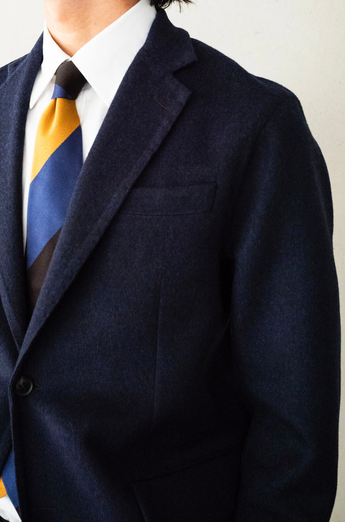 Hand Rever Wool Flannel Jacket