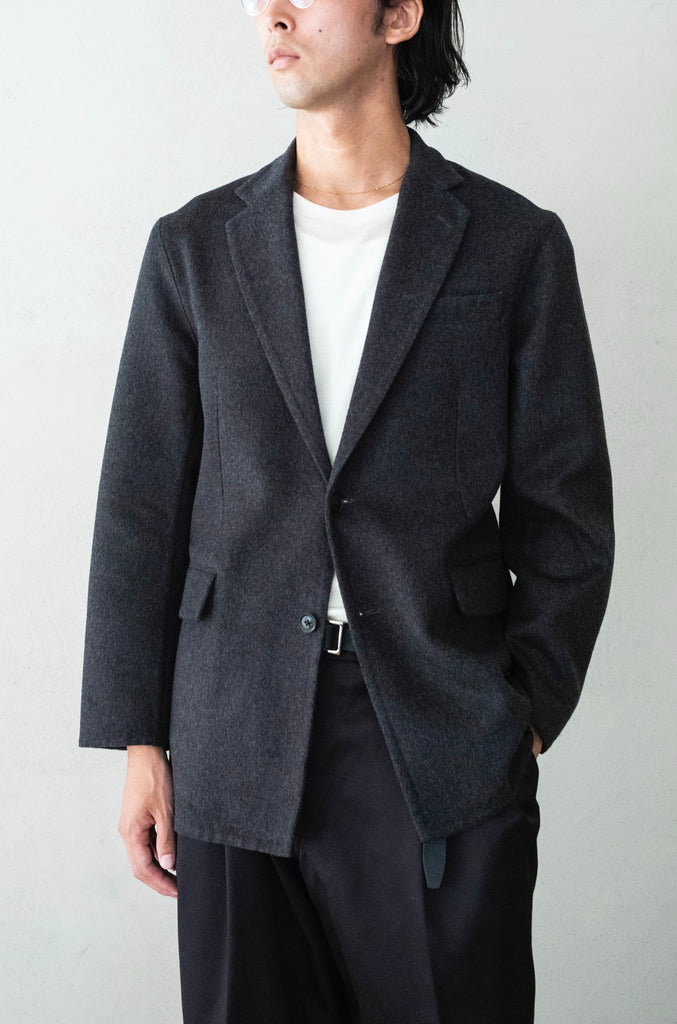 Hand Rever Wool Flannel Jacket