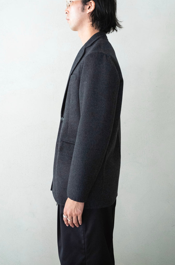 Hand Rever Wool Flannel Jacket