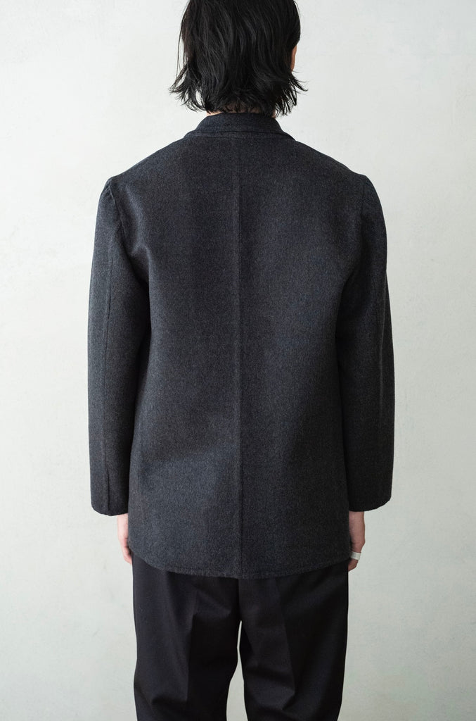 Hand Rever Wool Flannel Jacket